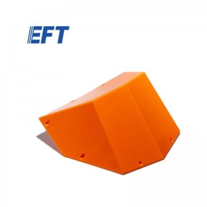 EFT 農薬散布ドローンキャノピー 前部/オレンジ 1個 G410/G610/G616用