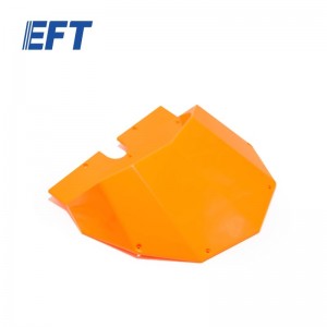 EFT G06 V2.0農薬散布ドローンキャノピー 前部 オレンジ色 1PCS