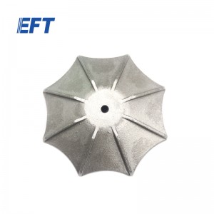 EFT ステンレス製傘型鋸歯状撹拌プレートEPS200pro 粒剤散布機のスペアパーツ