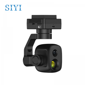 SIYI ZT6ミニジンバルカメラ デュアルセンサー ミニ光学ポッド 4Kサーマル 8MP 6X デジタル ズーム ジンバル カメラ  新品特別セール！
