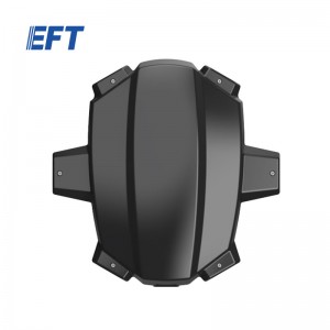 EFT X6120産業ドローンキャノピー 黒 1PCS