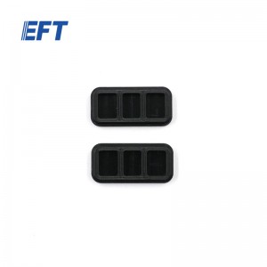 EFT X6100/X6120産業ドローンシーリングパーツ 36.21*18mm/2個