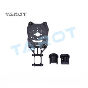 Tarot X8 フローティング モーターマウント赤TL8X011 - 黒色
