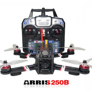 ARRIS X-Speed 250B レース用ドローン V3.0 ＋ Flysky FSI6送信機 - Mode1(右手スロットル)