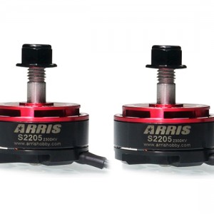 ARRIS S2205 2300KV ブラシレスモーター FPVレースクワッド用 (2個セット（CW 時計回り 1個+ CCW 反時計回り 1個 ）)
