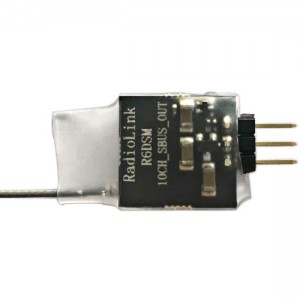 Radiolink R6DSM 2.4G 10-Ch DSSS と FHSS受信機